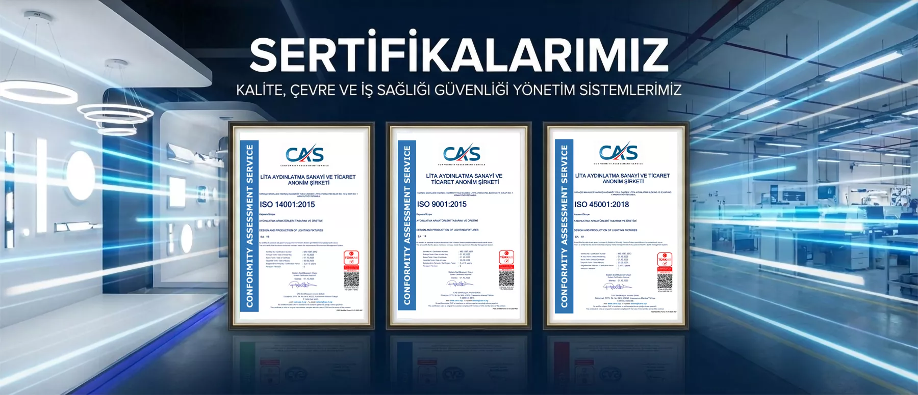 Sertifikalar